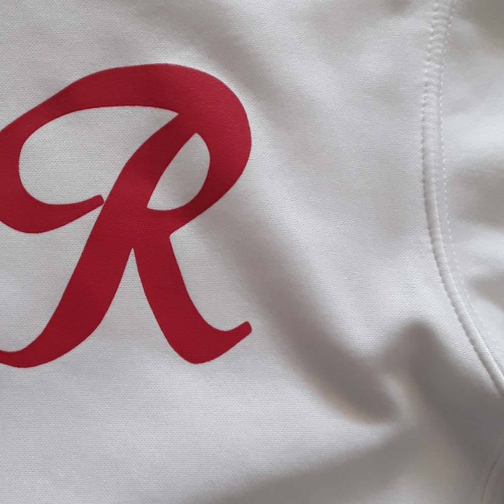 Rainier red and white jacket size small - Picture 2 of 5